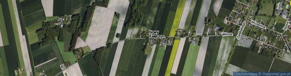 Zdjęcie satelitarne Nowy Kałęczyn ul.